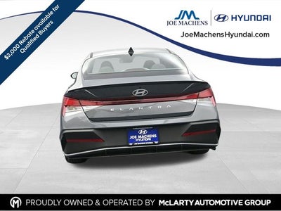 2026 Hyundai Elantra SEL Sport