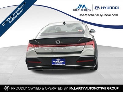 2026 Hyundai Elantra SEL Sport
