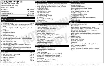 2025 Hyundai IONIQ 6 SE AWD