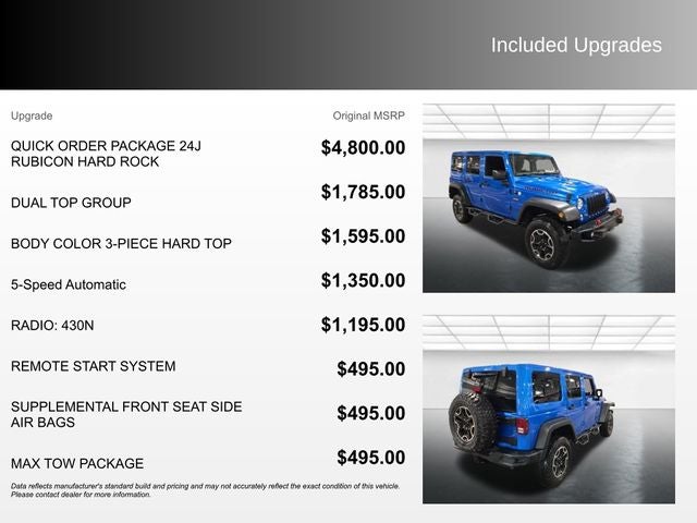 2016 Jeep Wrangler Unlimited Rubicon