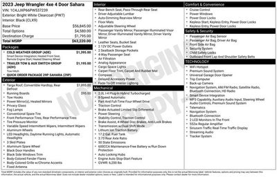 2023 Jeep Wrangler Sahara 4xe