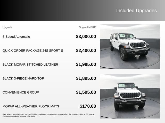 2026 Jeep Wrangler Sport S