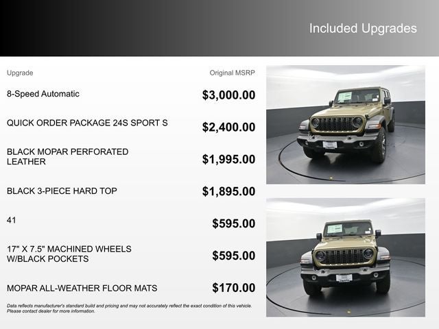 2026 Jeep Wrangler Sport S