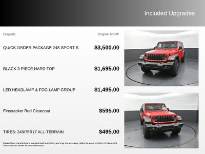2024 Jeep Wrangler Sport S