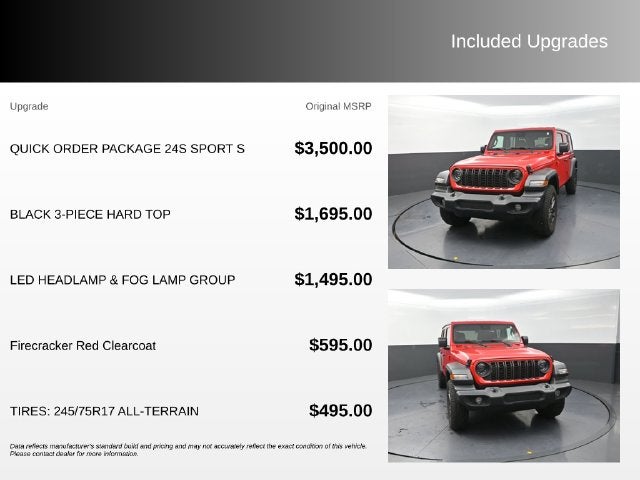 2024 Jeep Wrangler Sport S