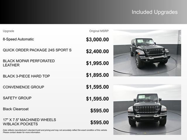 2026 Jeep Wrangler Sport S