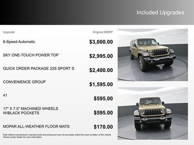 2026 Jeep Wrangler Sport S