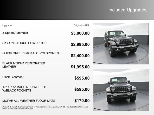 2026 Jeep Wrangler Sport S