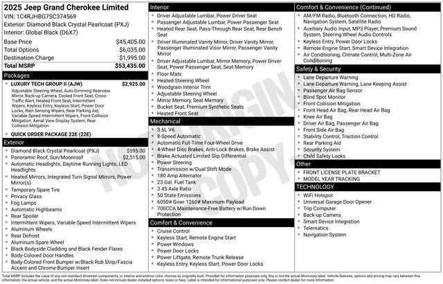 2025 Jeep Grand Cherokee Limited