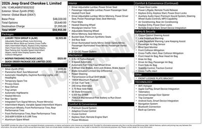 2026 Jeep Grand Cherokee L Limited