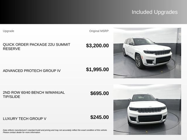 2021 Jeep Grand Cherokee L Summit