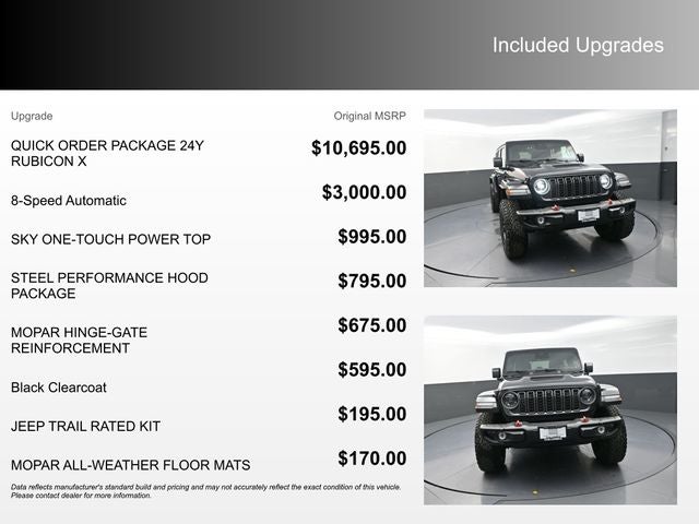 2026 Jeep Wrangler Rubicon X