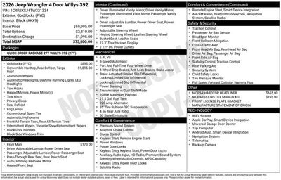 2026 Jeep Wrangler Moab 392