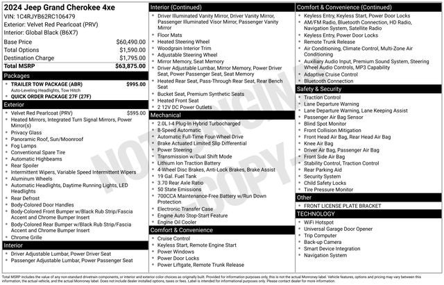 2024 Jeep Grand Cherokee 4xe