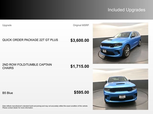 2026 Dodge Durango GT Plus HEMI V8