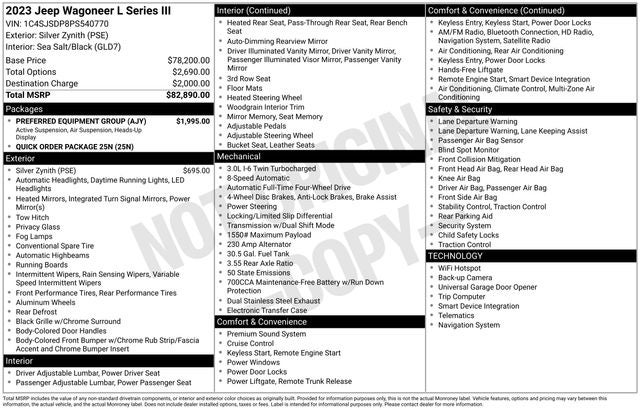 2023 Jeep Wagoneer L Series III