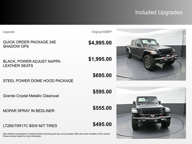 2026 Jeep Gladiator Shadow Ops