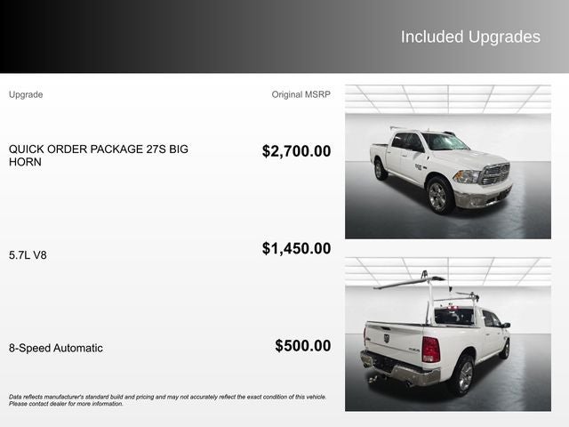 2019 RAM 1500 Classic Big Horn