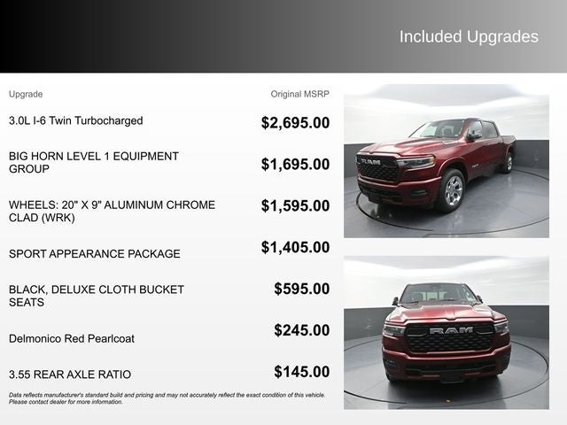 2025 RAM 1500 Big Horn/Lone Star
