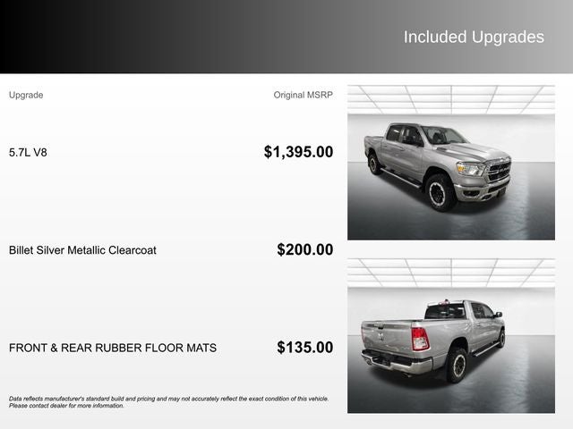 2019 RAM 1500 Big Horn/Lone Star