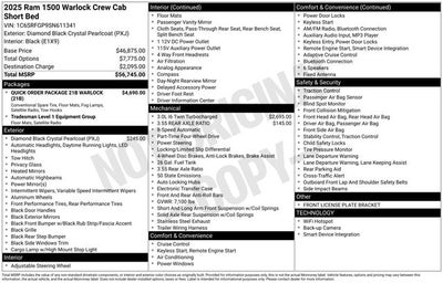 2025 RAM 1500 Warlock