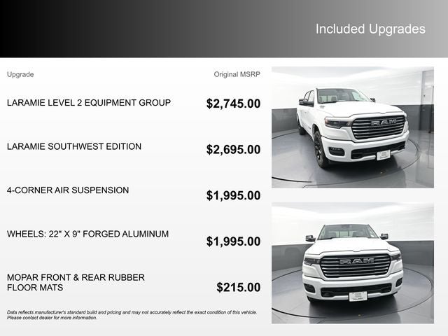 2026 RAM 1500 Laramie