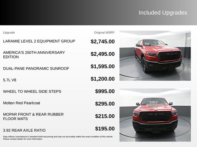 2026 RAM 1500 Laramie