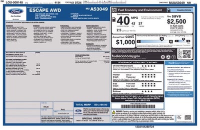 2021 Ford Escape Hybrid SE