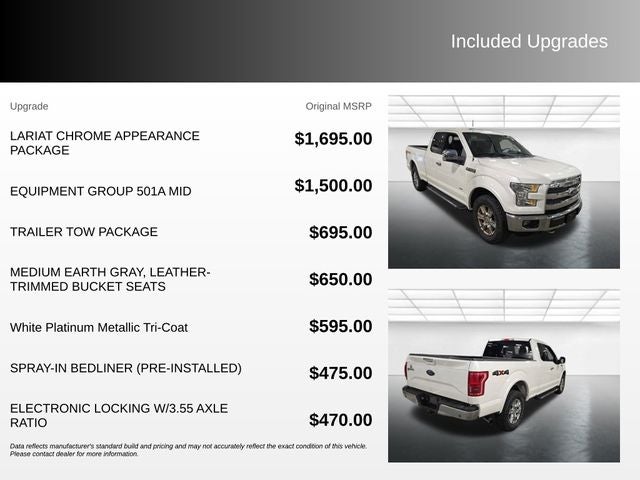 2015 Ford F-150 Lariat