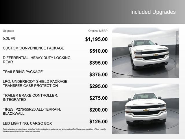 2016 Chevrolet Silverado 1500 Custom