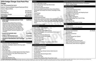 2026 Dodge Charger R/T Scat Pack