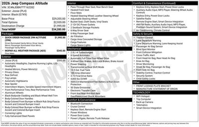 2026 Jeep Compass Latitude