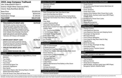 2023 Jeep Compass Trailhawk