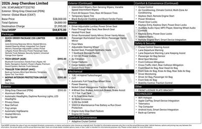 2026 Jeep Cherokee Limited