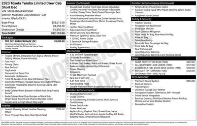 2023 Toyota Tundra Limited