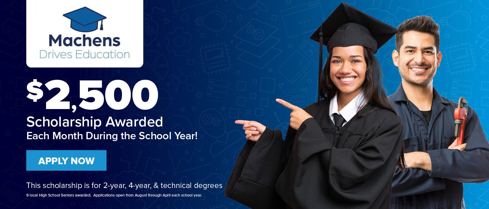 Machens Drives Education